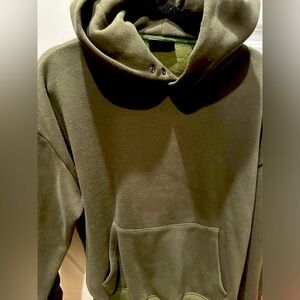 Olive green sweatshirt